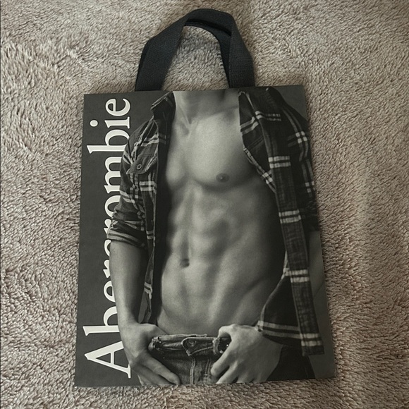 Abercrombie & Fitch Handbags - Nostalgic Abercrombie & Fitch Black and White Graphic bag
